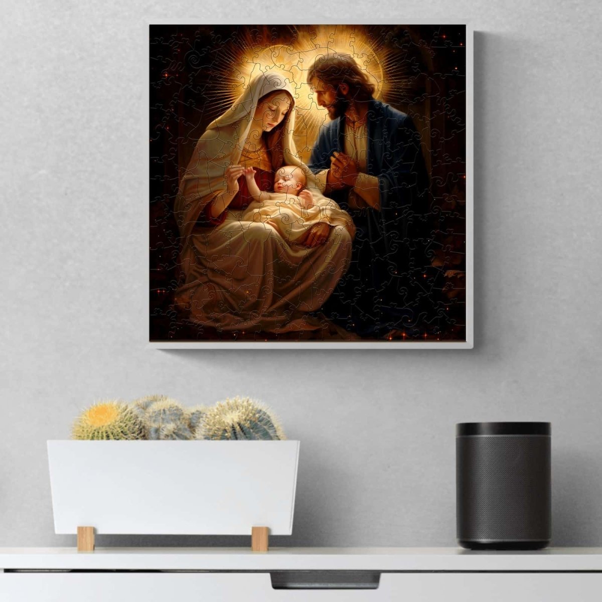 The Birth of Jesus Wooden Jigsaw Puzzle - KAAYEE Puzzle