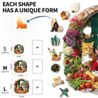 The Cat and Dog Kitchen Wooden Jigsaw Puzzle - KAAYEE Puzzle