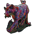 The Dazzing Panther Wooden Jigsaw Puzzle - KAAYEE Puzzle