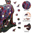 The Dazzing Panther Wooden Jigsaw Puzzle - KAAYEE Puzzle