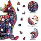 The Dazzing Parent - Child Cat Wooden Jigsaw Puzzle - KAAYEE Puzzle