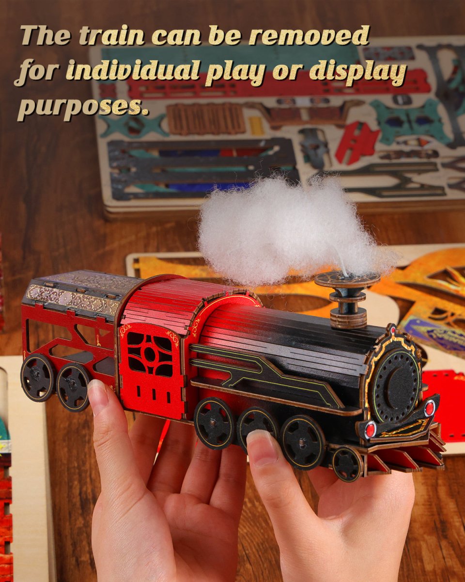 The Enchanted Express Book Nook Kit - KAAYEE Puzzle