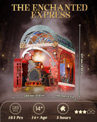 The Enchanted Express Book Nook Kit - KAAYEE Puzzle