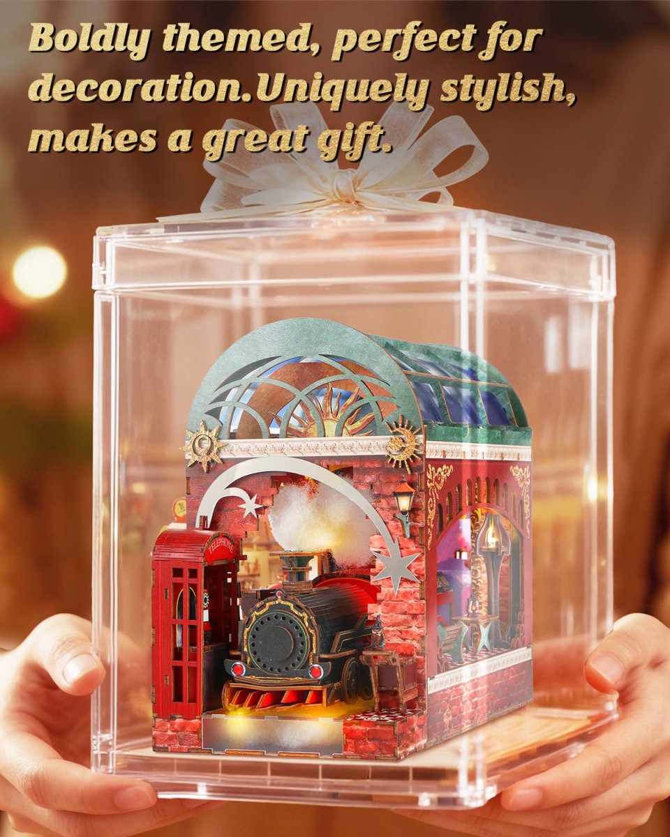 The Enchanted Express Book Nook Kit - KAAYEE Puzzle