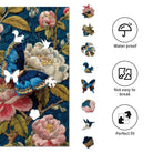 The Gilded Butterfly Wooden Jigsaw Puzzle - KAAYEE Puzzle