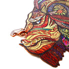 THE JUNGLE KING Wooden Jigsaw Puzzle - KAAYEE Puzzle