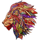 THE JUNGLE KING Wooden Jigsaw Puzzle - KAAYEE Puzzle