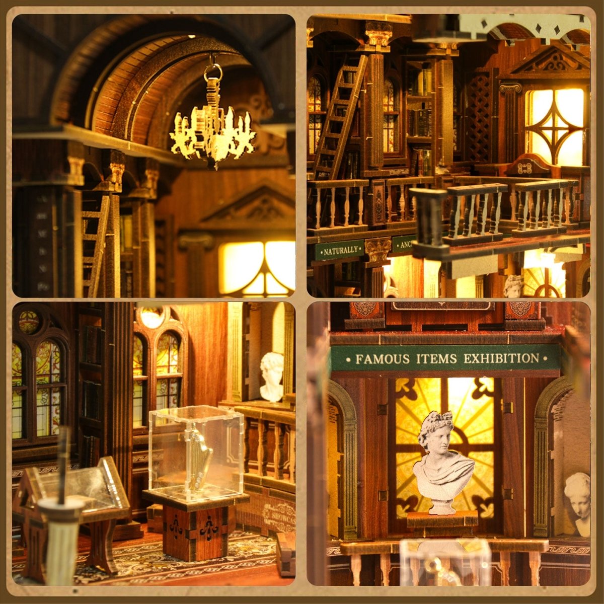 The Philosophical Library Book Nook Kit - KAAYEE Puzzle