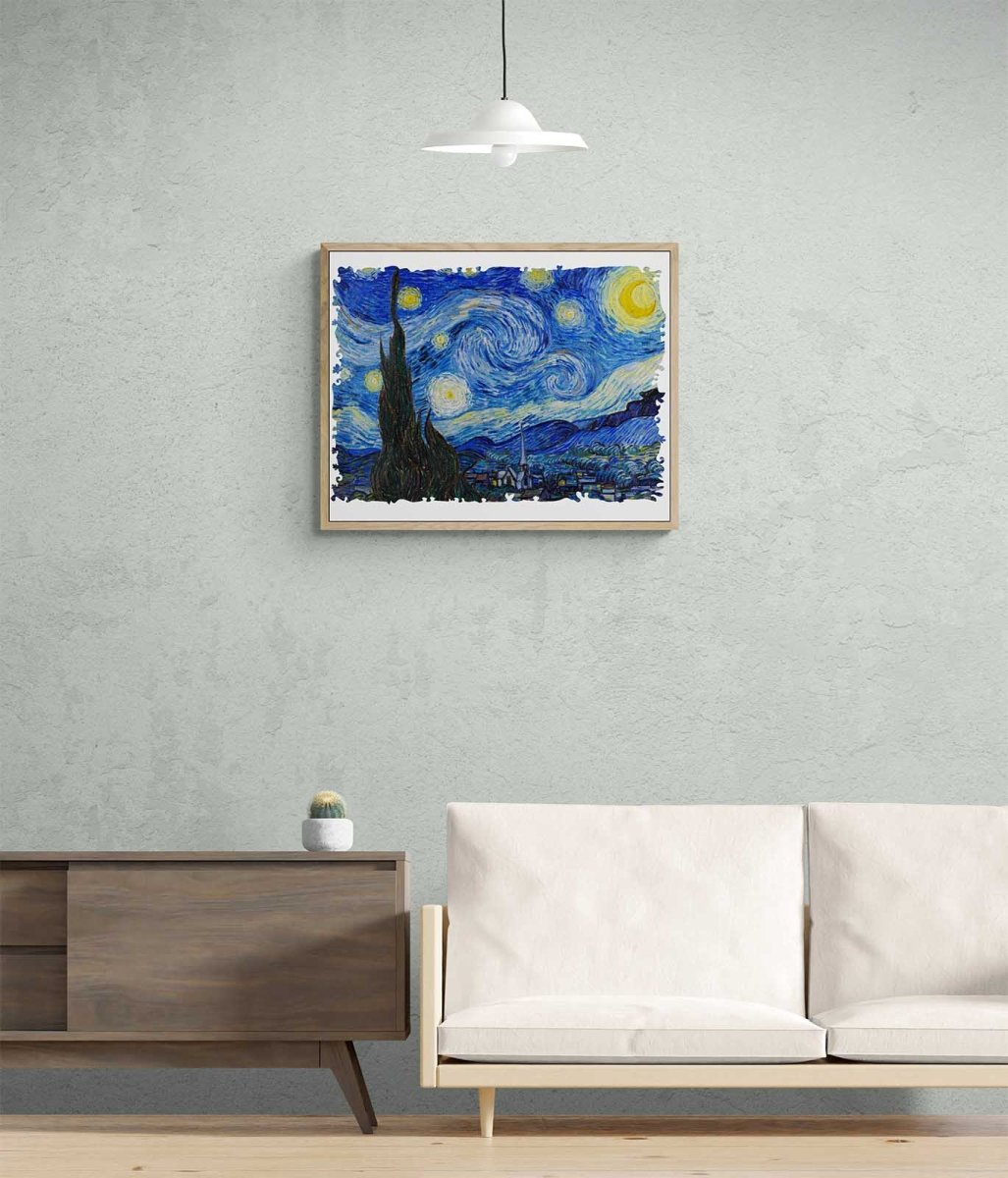The Starry Night Wooden Jigsaw Puzzle - KAAYEE Puzzle