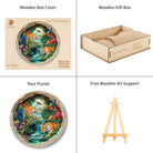 The Tiger Family Wooden Jigsaw Puzzle - KAAYEE Puzzle