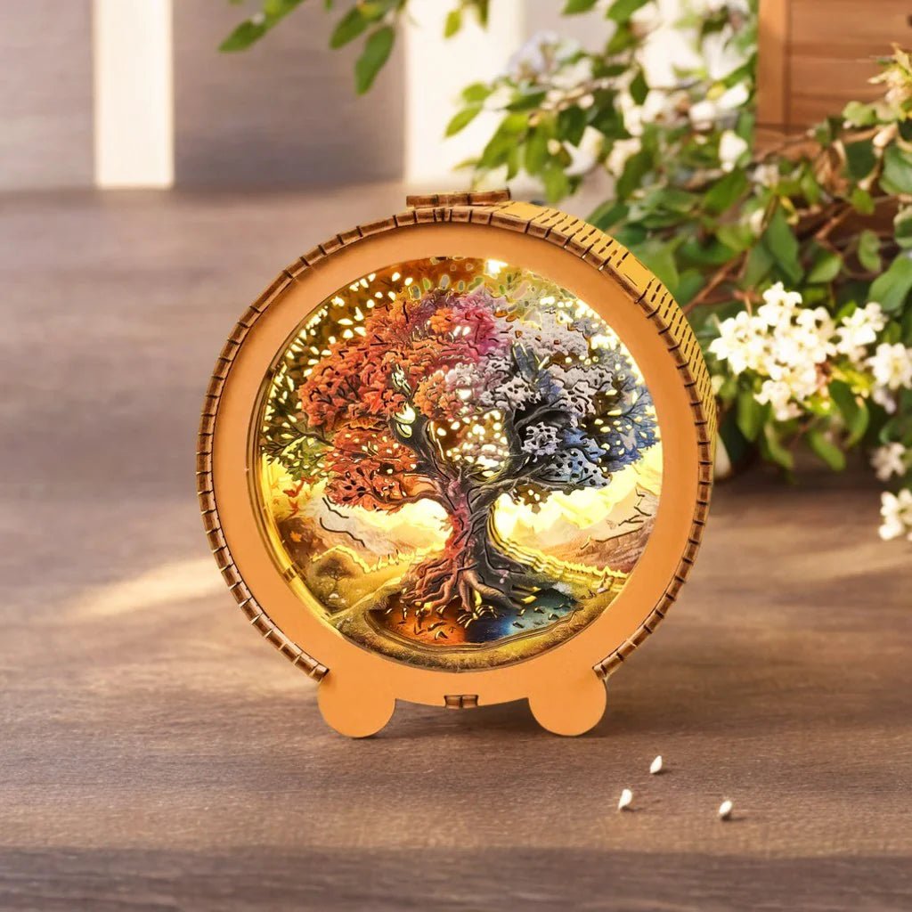 Tree of Life Night Light - KAAYEE Puzzle