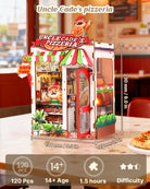 Uncle Cade's Pizzeria Book Nook Kit - KAAYEE Puzzle