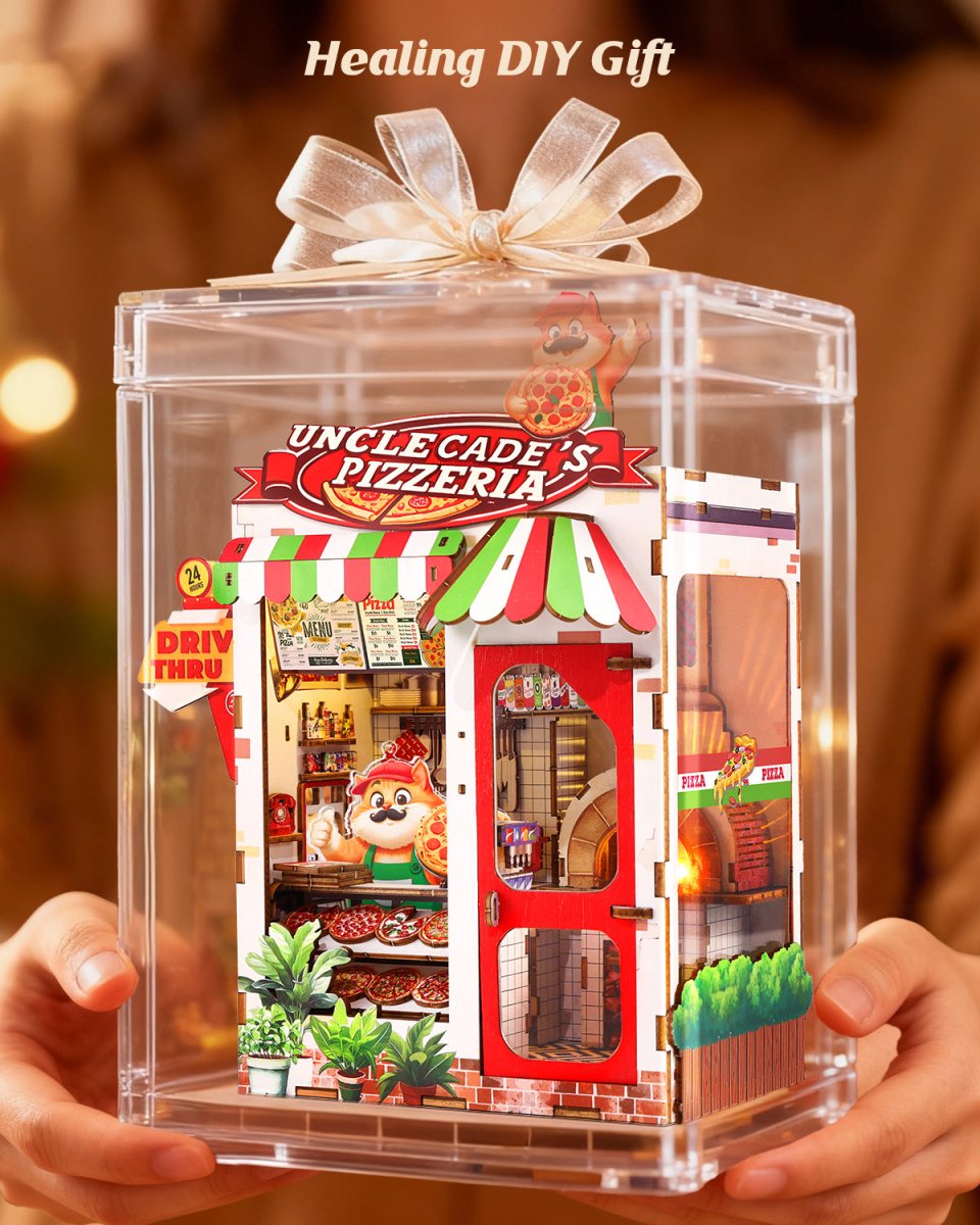 Uncle Cade's Pizzeria Book Nook Kit - KAAYEE Puzzle