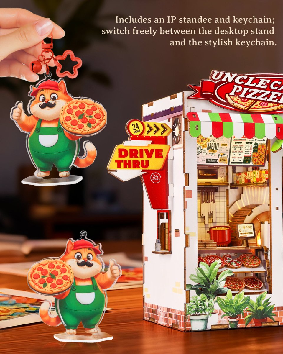 Uncle Cade's Pizzeria Book Nook Kit - KAAYEE Puzzle