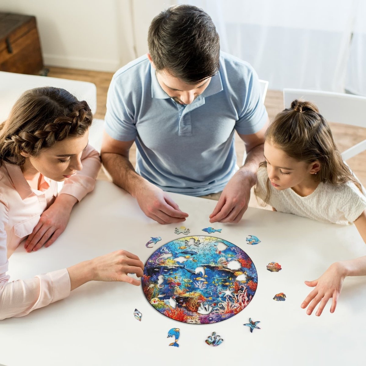 Underwater World Wooden Jigsaw Puzzle - KAAYEE Puzzle