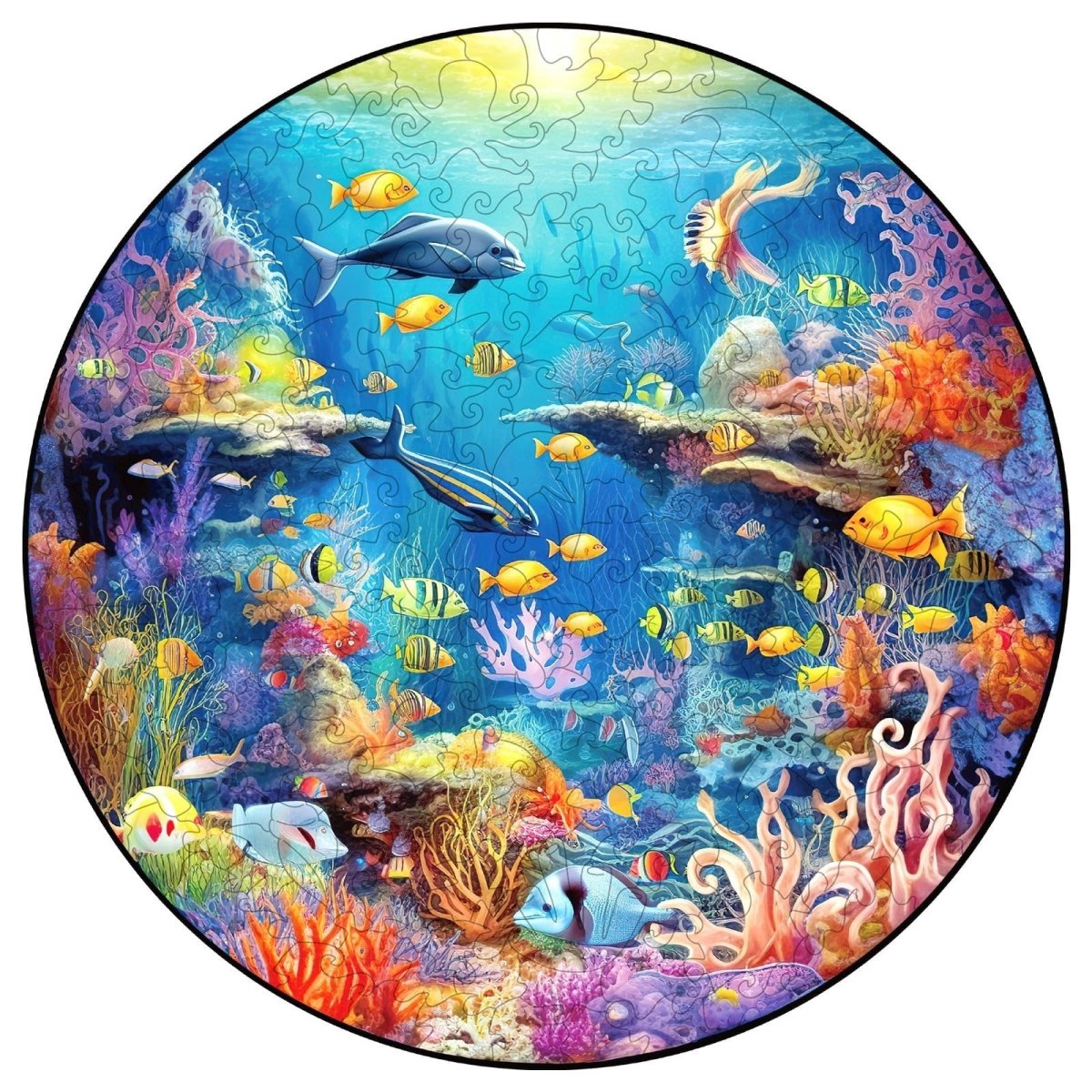 Underwater World Wooden Jigsaw Puzzle - KAAYEE Puzzle
