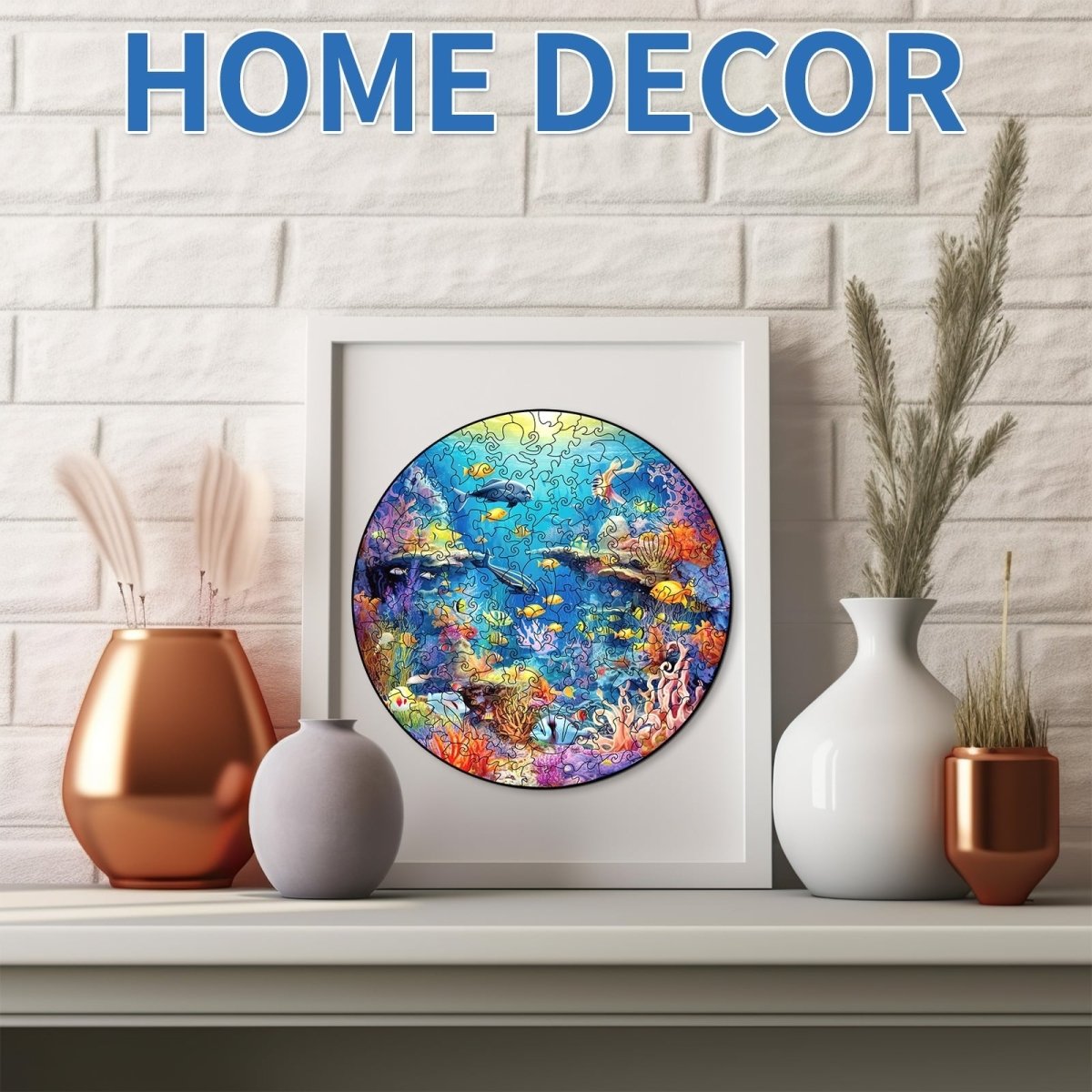 Underwater World Wooden Jigsaw Puzzle - KAAYEE Puzzle