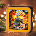 3D Wooden Puzzle Night Light