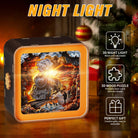 3D Wooden Puzzle Night Light