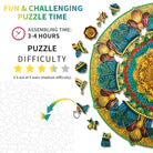 Vintage Mandala Wooden Jigsaw Puzzle - KAAYEE Puzzle