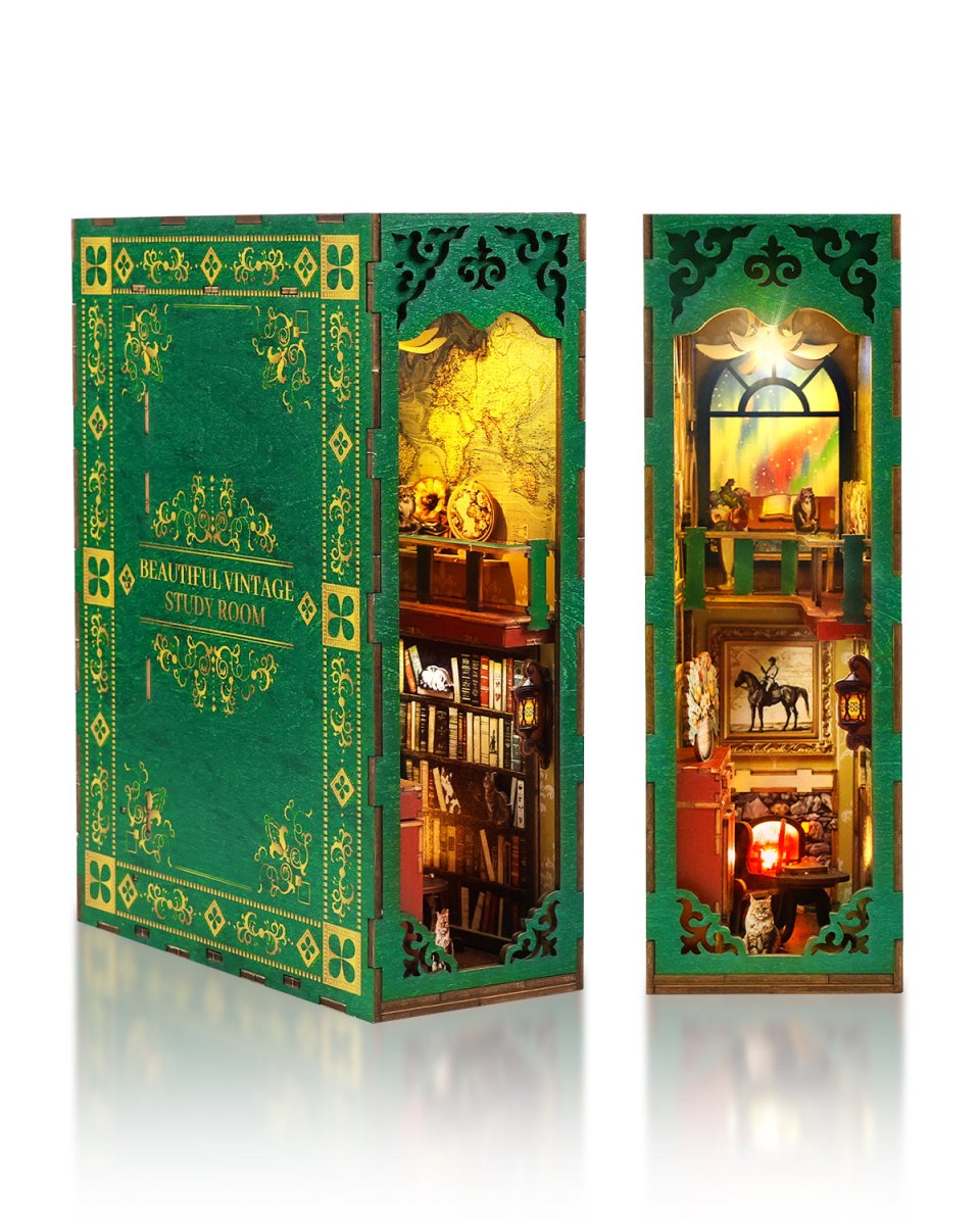 Vintage Study Book Nook - KAAYEE Puzzle