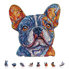 Vivid Bulldog Wooden Jigsaw Puzzle - KAAYEE Puzzle