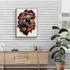 Wall Breaking T rex Wooden Jigsaw Puzzle - KAAYEE Puzzle