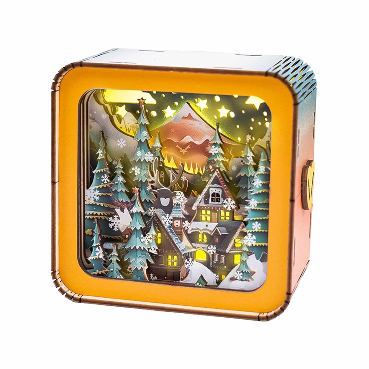 Warm Christmas Eve Night Light - KAAYEE Puzzle