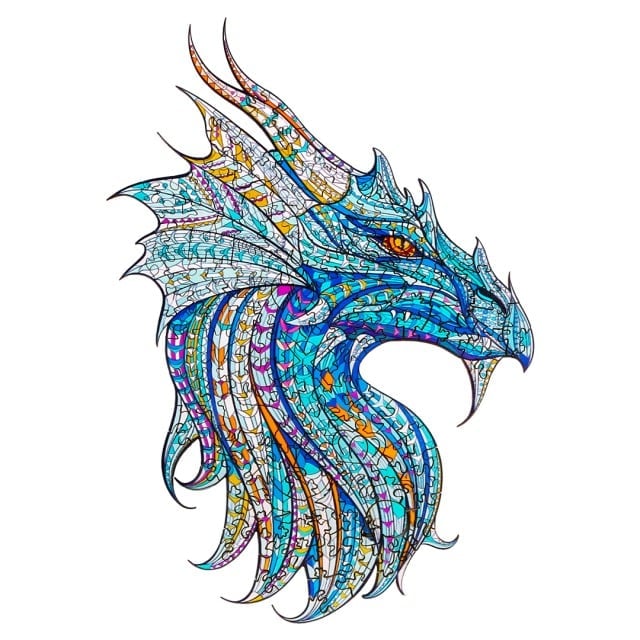 WARRIOR GRAGON Wooden Jigsaw Puzzle - KAAYEE Puzzle