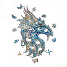 WARRIOR GRAGON Wooden Jigsaw Puzzle - KAAYEE Puzzle