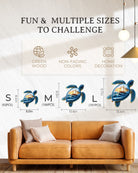 Wave Voyager Wooden Jigsaw Puzzle - KAAYEE Puzzle