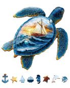 Wave Voyager Wooden Jigsaw Puzzle - KAAYEE Puzzle