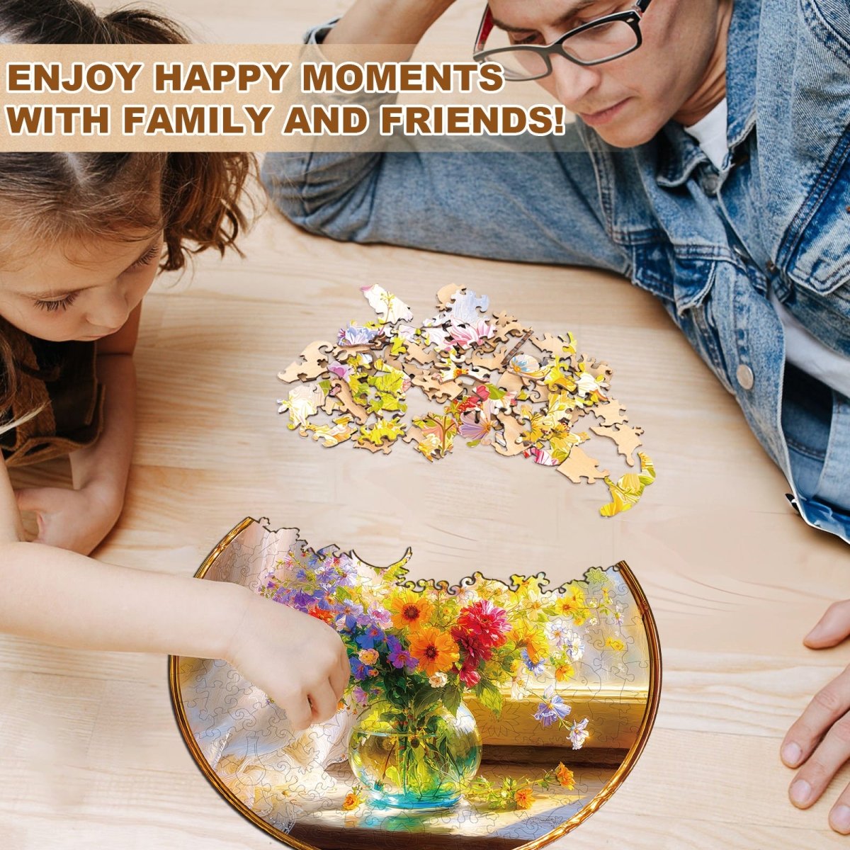 Window Garden Wooden Jigsaw Puzzle - KAAYEE Puzzle