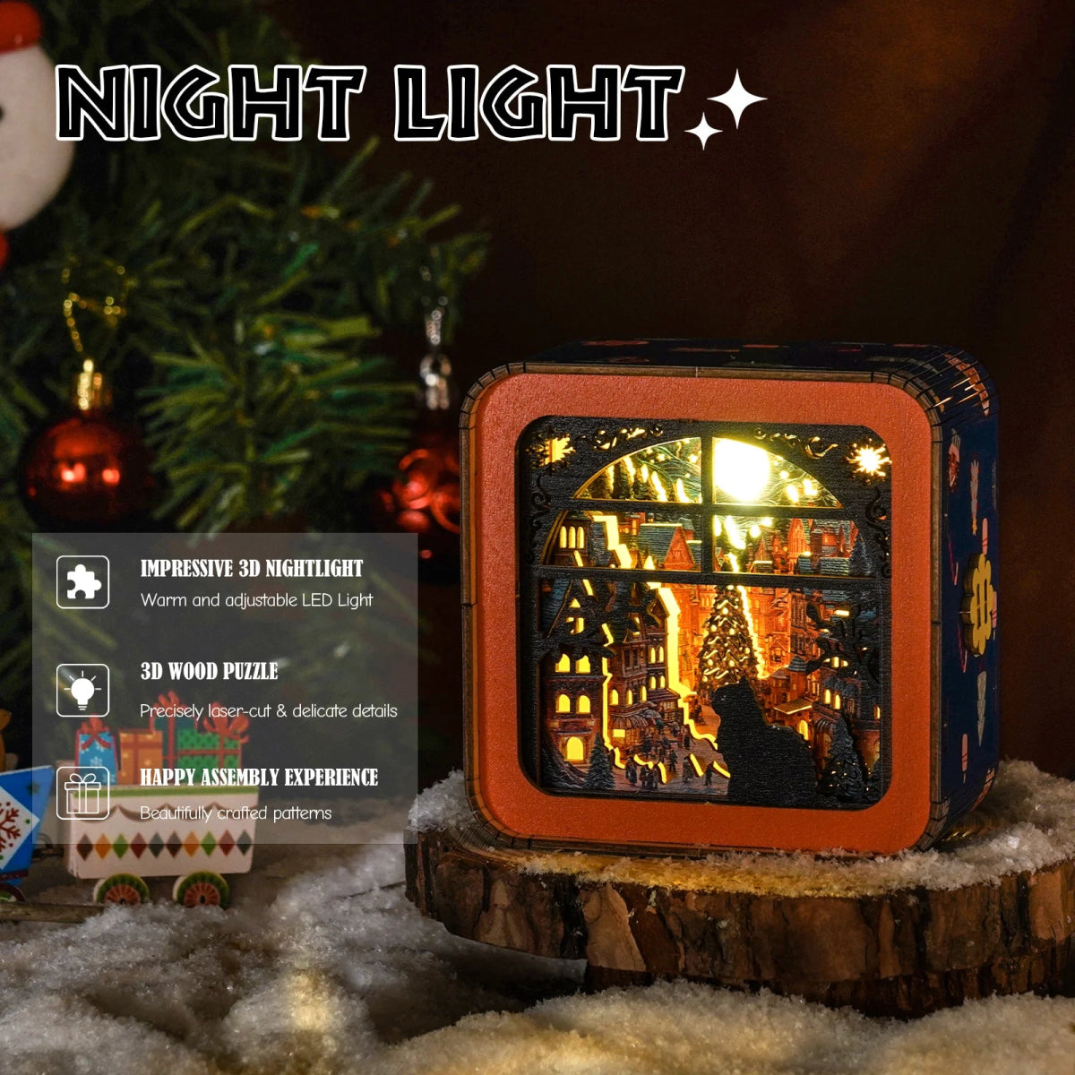 Window Night View Night Light - KAAYEE Puzzle