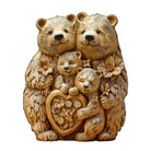 Woodcarve bear family Wooden Jigsaw Puzzle - KAAYEE Puzzle