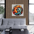 Yin Yang Fish Wooden Jigsaw Puzzle - KAAYEE Puzzle