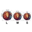 Yin Yang Lion 1 Wooden Jigsaw Puzzle - KAAYEE Puzzle