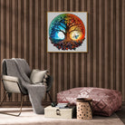 YIN YANG TREE OF LIFE 7 Wooden Jigsaw Puzzle - KAAYEE Puzzle