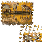 ZEBRA Wooden Jigsaw Puzzle - KAAYEE Puzzle
