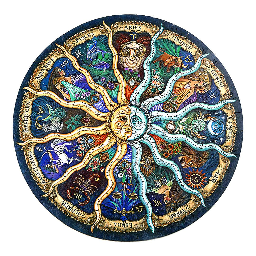 ZODIAC HOROSCOPE Wooden Jigsaw Puzzle - KAAYEE Puzzle