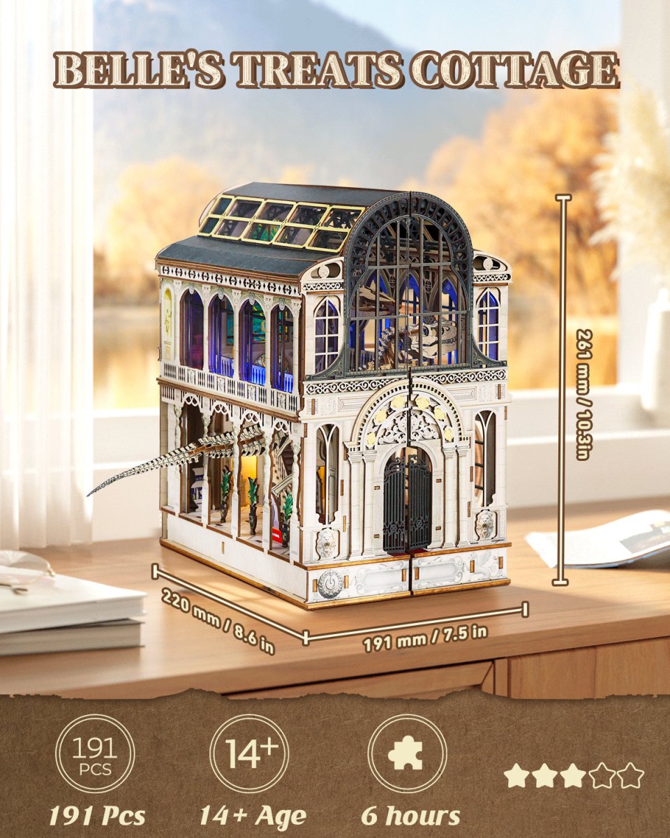 Zoological Museum Book Nook Kit - KAAYEE Puzzle